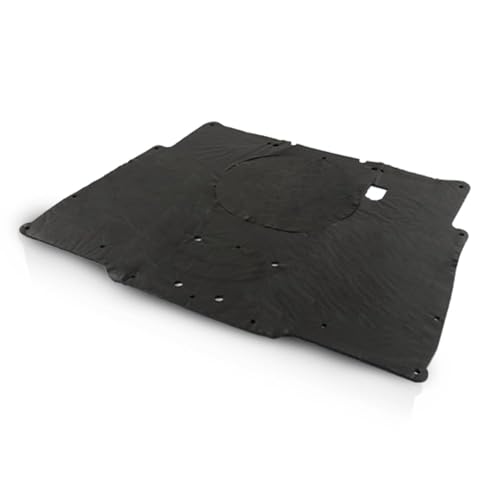 PIT66 Hood Insulation Pad Heat Shield & Clips Compatible with 1980 1981 Chevy Camaro Black - style: 1980-1981 Chevy Camaro