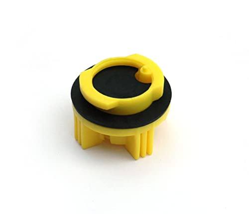 Battery Vent Caps (NOT DESIGNED FOR CAR BATTERIES) BLACK / 1 pc - color: BLACK