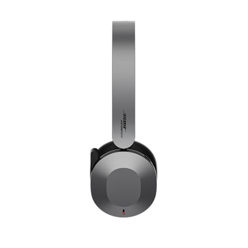 Lenovo ThinkPad Dual Mode Wireless ANC Foldable Headset 8550 (Aura Edition) – Sound by Bose, AI Noise Cancelling Mic, Microsoft Teams Certified, Bluetooth 5.3 - color: Thunder Grey, size: 2.20