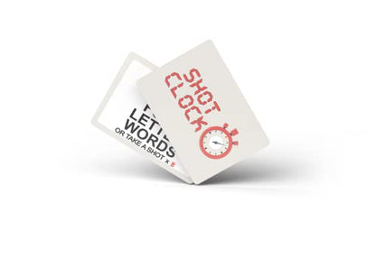 Shot Clock - Black Owned Drinking Card Games for Adults Urban Trivia Game - Great Drinking Games for Adults Party Shots A Fast Moving Intoxicated Card Game