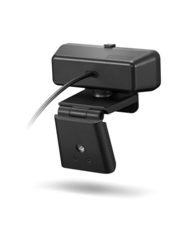 Lenovo Essential FHD Webcam Gen 2, Full HD, 1080p, Dual Microphones, 85 Degree FOV, 30 fps, USB-A Connection, Bulit-in Manual Privacy Shutter, Black