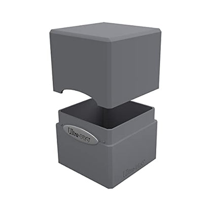 Ultra Pro - Satin Cube Deck Box - Smoke Grey (15595) - color: Smoke Grey