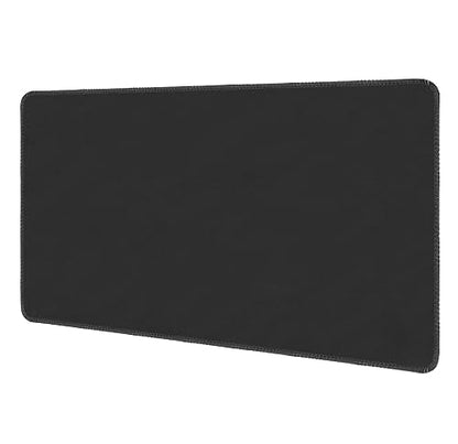 Large Tabletop Game Playmat,Poker Mat，Water and Stain Resistant Non-Slip Desk Mat,Mahjong Mat,Card and Roleplaying Games MAT Thick Stitched Edge Cushioned Rubber Mat(160 * 80cm*2mm) Black - color: Black, size: 160 x 80 x 0.2 cm