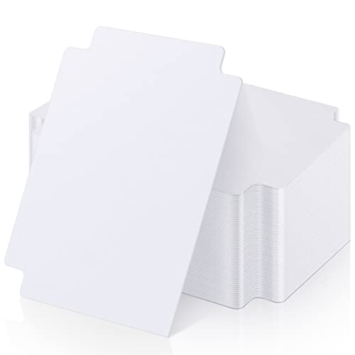 60 Pcs Trading Card Dividers White Card Separators with Tabs Blank Card Box Card Divider Cards for Sports Games, 2.71 x 3.8 Inches Fit for MTG TCG Sports Cards Card Games - color: White, size: 60