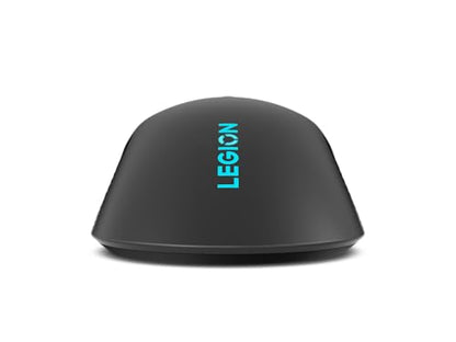 Lenovo Legion M600 RGB Wireless Gaming Mouse – 16,000 DPI, 9 Programmable Buttons, 200-Hour Battery Life, 50-Million Clicks Durability – Ambidextrous Computer Mouse (Black) - color: Iron Grey, size: Large | Ambidextrous, style: M600