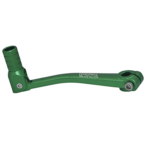 CNC Aluminum Motorcycle Gear Shifter Lever, Foldable Pedal Shifter Lever Fit for CRF50 XR50 XR CRF 50cc 110cc 250cc Dirt Pit Monkey Bike Motorcycle ATV (Green) - color: Green
