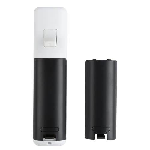 Trenro Wii Remote Controller Battery Cover, 2 Pack Back Cover Replacement for Nintendo Wii/Wii U Remote -Black - color: Black