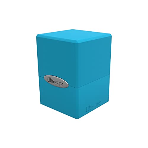 Ultra Pro - Satin Cube Deck Box - Sky Blue - color: Sky Blue