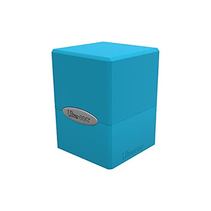 Ultra Pro - Satin Cube Deck Box - Sky Blue - color: Sky Blue