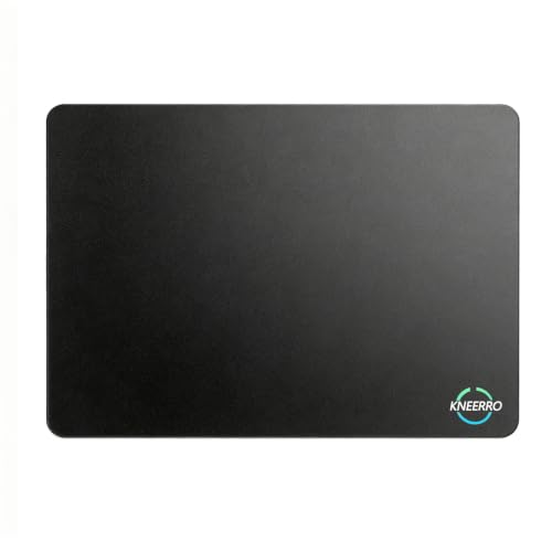Glass Mouse Pad Gaming - Professional Esport Tempered Glasspad Micro-Etched Surface for Top Control and Speed,Hard Mousepad Grey M - color: Grey, size: 11.8L x 9.8W inches