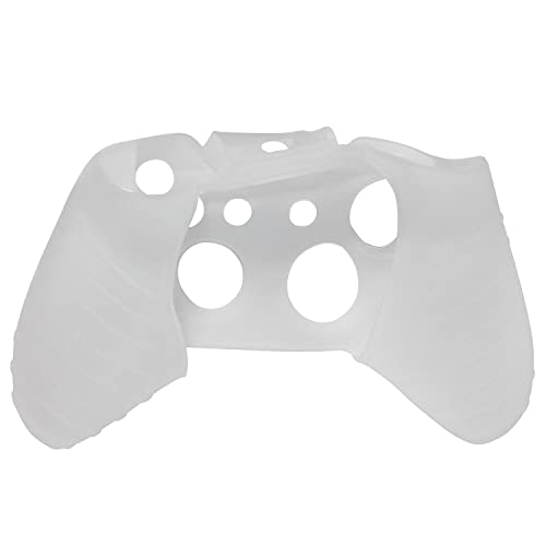 OSTENT Soft Protector Silicone Skin Case Cover Pouch for Microsoft Xbox One Controller Color White - color: White