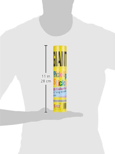 Pressman Giant Pick Up Sticks - color: Yellow