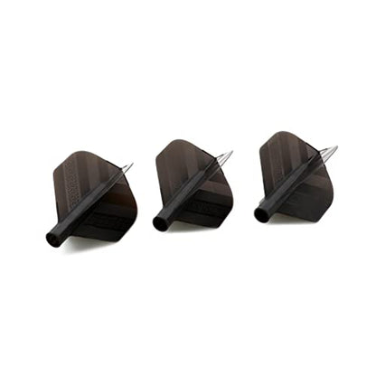 CUESOUL TERO Plus New Double Direction Telescopic and Rotating Dart Flights System-AK4 Dart Flight - color: Black