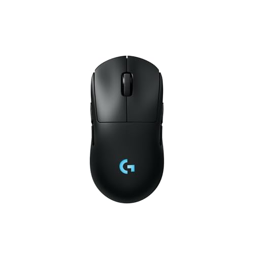 Logitech G PRO 2 Lightspeed Ambidextrous Wireless Gaming Mouse - Black | Symmetrical design, <4 customizable magnetic side buttons, USB-C charging, PowerPlay Wireless Charging Supported, For PC/Mac - color: Black