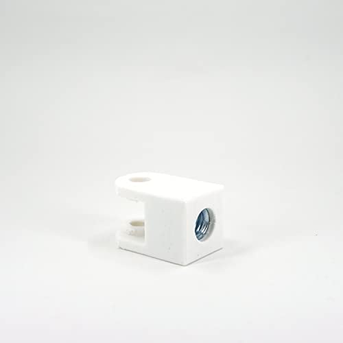 Microphone Mount for QuadCast, Mic Arm Adapter, Boom Arm Adapter, Replacement Part, Durable and Strong (White) - color: White