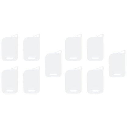 10Pcs Plastic Card Box Divider, Portable Storage Partition Board for Game Card Classification - color: clear