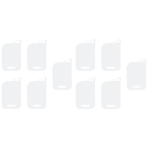 10Pcs Plastic Card Box Divider, Portable Storage Partition Board for Game Card Classification - color: clear