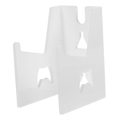 KONTONTY 1piece Game Controller Display Stand Sturdy Wall-mounted Storage Holder for Controllers and Headsets Neat Organizer for Gaming Accessories White
