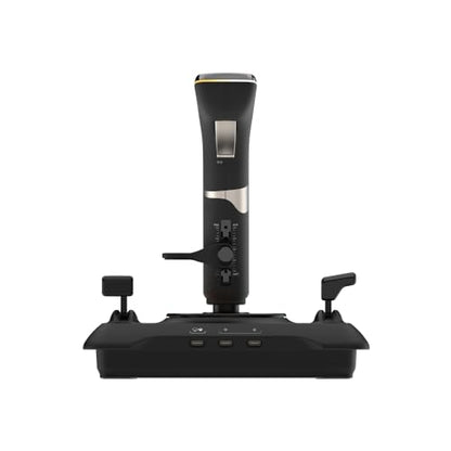 Turtle Beach VelocityOne Flightstick Universal Sim Controller, Xbox, PC | Xbox Series X|S, Xbox One, Joystick for Air & Space Combat Simulation, 27 Programmable Buttons, Hall-Effect Axes, Black - style: Universal Simulation Controller