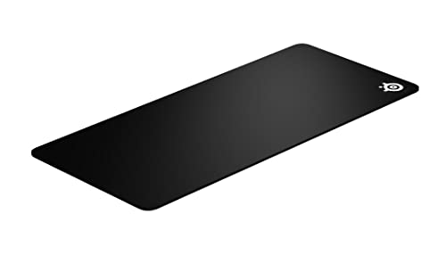 SteelSeries QcK Gaming Mouse Pad - XXL Thick Cloth - Sized to Cover Desks - color: Black, size: XXL, style: Heavy