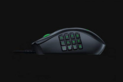 Razer Naga Trinity Gaming Mouse: 16,000 DPI Optical Sensor - Chroma RGB Lighting - Interchangeable Side Plate w/ 2, 7, 12 Button Configurations - Mechanical Switches - style: Naga Trinity