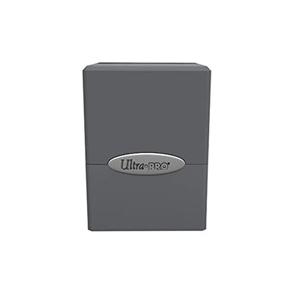 Ultra Pro - Satin Cube Deck Box - Smoke Grey (15595) - color: Smoke Grey