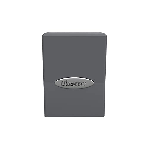 Ultra Pro - Satin Cube Deck Box - Smoke Grey (15595) - color: Smoke Grey