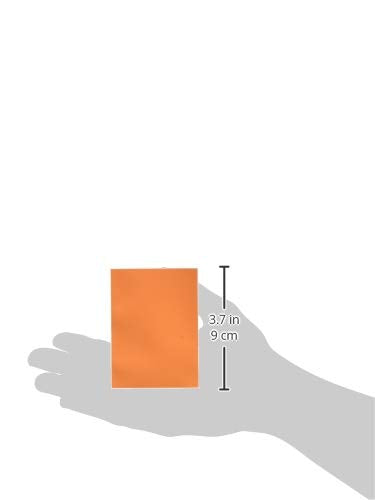 BCW Deck Guard - Double Matte Orange Card Sleeves | Acid-Free, Archival-Safe, No PVC | Anti-Glare Matte Finish | Fits Standard 2½" x 3½" Game Cards | Durable Deck Protector Sleeves | 50 Ct - color: Orange