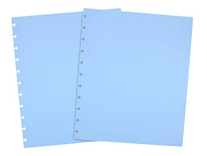 Talia Discbound Notebook - Cover and Disc Set (Arctic Ice, Canyon Clay, Green Olive, Charcoal, Chili Oil, Letter Set) - color: Arctic Ice, Canyon Clay, Green Olive, Charcoal, Chili Oil, size: Letter Set
