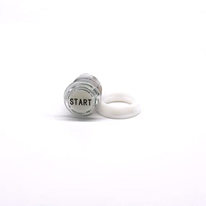 Arcity 4 Pcs/Lot 24mm Arcade LED Push Buttons Illuminated Start Select Coin Exit Lit with Microswitch for Arcade Machine Games Console Parts 5V White New - color: START SELECT COIN EXIT