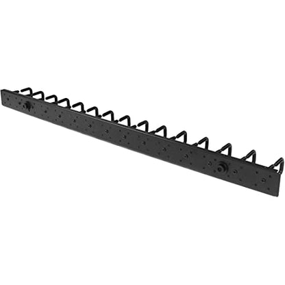StarTech 40U Vertical Server Rack Cable Manager, 2-Pack 3ft (CMVER40UD) | 2-pack 20U network rack cord manager panels, D-ring hooks, 30 integrated D-rings, 2x 3ft (91cm) wire organizers, 19in rack - style: 20U 2-pk Vertical