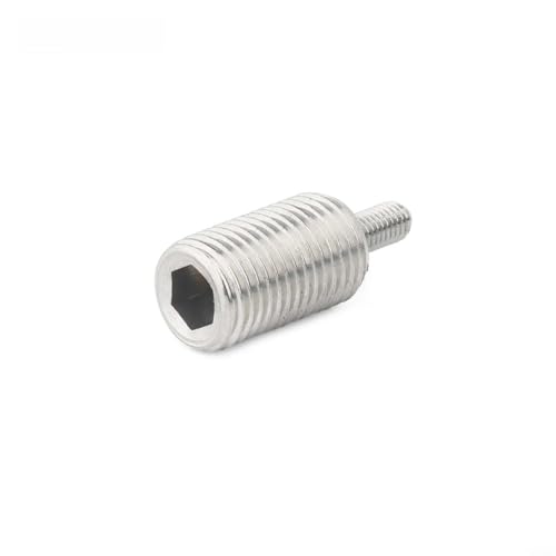 Stainless Steel Gear Shifter Adapter for Logitech G25 G27 G29 G920 Racing Wheel, M12x1.25 and M4x0.7 Threaded Screw