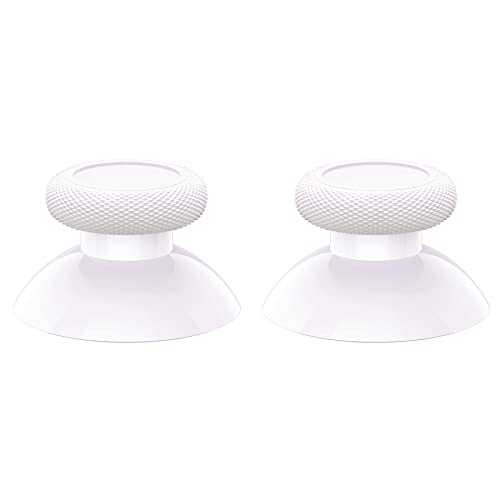 eXtremeRate Replacement Thumbsticks for Xbox Series X & S Controller, Joysticks Repair Kit for Xbox Wireless Controller, Custom Analog Stick Buttons for Xbox One S/X/Elite Controller - White - color: White