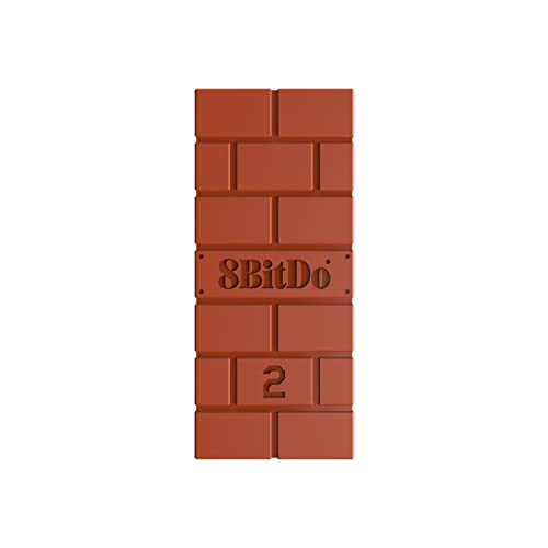 8BitDo Wireless USB Adapter 2 for Switch/Switch 2, Windows PC, Mac & Raspberry Pi, Compatible with Xbox Series X & S Controller, Xbox One Bluetooth Controller, Switch Pro and PS5 Controller (Brown) - style: USB Adapter 2 Brown