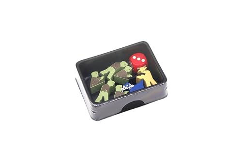 Component Tray (Set of 4) – Premium Board Game Organizer for Adults – Professional Token and Dice Storage for Tabletop RPG and Strategy Games – Sleek Portable Design