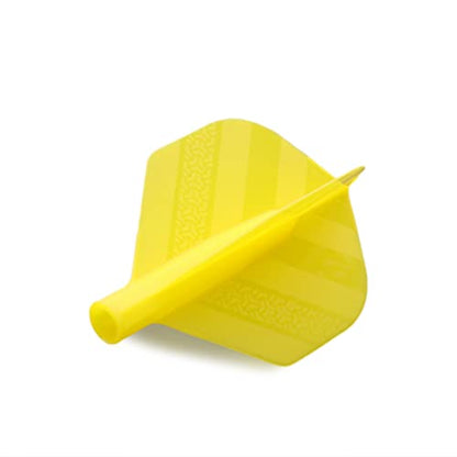 CUESOUL TERO Plus New Double Direction Telescopic and Rotating Dart Flights System-AK4 Dart Flight - color: Yellow