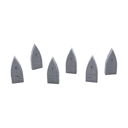 EnderToys Mausoleum Graveyard Scene - DND Terrain Scenery for Tabletop 28mm Miniatures Wargame