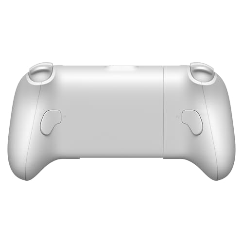 8Bitdo Ultimate Mobile Gaming Controller for iPhone, Apple, Android & Xbox Cloud Gaming, Bluetooth Gamepad with Hall Effect Joysticks, 2 Pro Back Buttons, Officially Licensed (White) - color: White