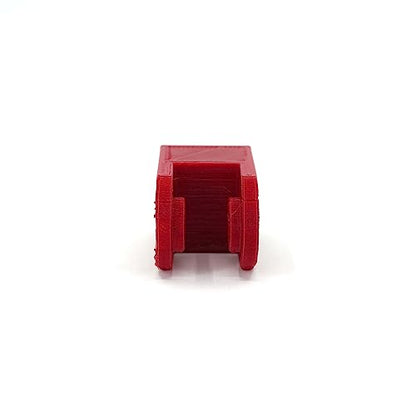 Microphone Mount for QuadCast, Mic Arm Adapter, Boom Arm Adapter, Replacement Part, Durable and Strong (Red) - color: Red