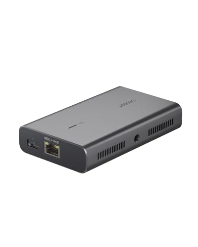 OBSBOT UVC to NDI Adapter, USB-C to NDI Convert, PoE,Micro SD Card Supported, Video Converts Compatible Series Webcam and Other UVC Webcam for Streaming Accessories, Content Creator Kit. | Video Converts Compatible Series Webcam and Other UVC Webcam for S