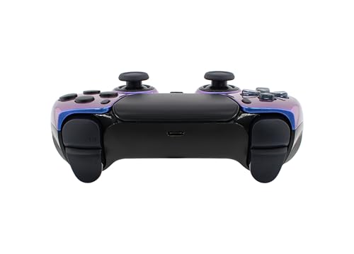 Crazy Controllerz Custom Wireless Controller for PS5 with Z-Touch™ Seamless Color Shift Front Shell and Z-Grip™ Comfort Zones - Crazy Chameleon - color: CRAZY CHAMELEON