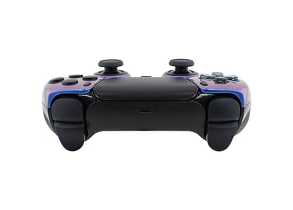 Crazy Controllerz Custom Wireless Controller for PS5 with Z-Touch™ Seamless Color Shift Front Shell and Z-Grip™ Comfort Zones - Crazy Chameleon - color: CRAZY CHAMELEON