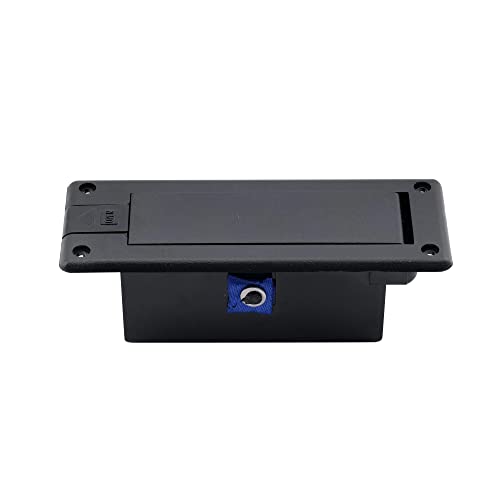 Musiclily Pro 9-Volt Battery Box Case Compartment for Active Guitar Bass - color: Style A