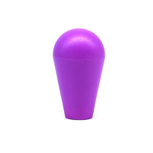 Arcity Arcade Joystick Bat Oval Top Handle Knob American Type Replacement Purple for ZIPPY SANWA SEIMITSU Arcade1up Fight Stick Machine Console Cabinet New - color: Purple
