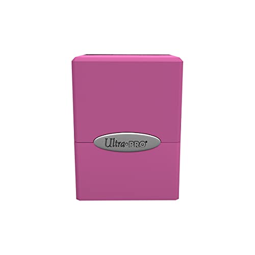 Ultra Pro - Satin Cube Deck Box - Hot Pink - color: Hot Pink