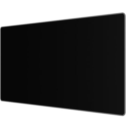 JIALONG Large Gaming Mouse Pad, Extended Mousepad with Grey Stitched Edges, XXL Desk Mat, Big Computer Keyboard Mat for Gaming and Office, 35.4 x 15.7 inches - color: Grey Stitched Edges