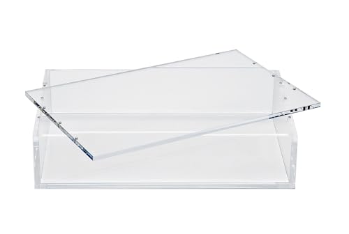 Break Tradition Lorcana Booster Box Acrylic Display Case - Compatible with Disney Lorcana TCG Booster Boxes - UV Protection, Strong Magnetic Closure, 5mm Thick Walls