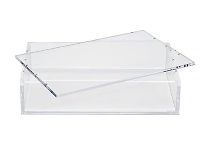 Break Tradition Lorcana Booster Box Acrylic Display Case - Compatible with Disney Lorcana TCG Booster Boxes - UV Protection, Strong Magnetic Closure, 5mm Thick Walls