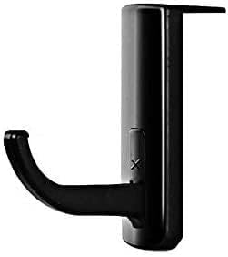 Black Headphone Holder Portable Size Headphones Stand Universal,Headphone Head Set Hanger Wall Hook PC Monitor Earphone Stand Rack Holder Rack,Headphones, Earbuds and Accessories,Accessories