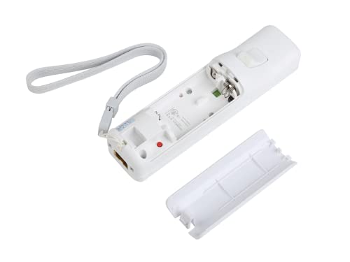 Trenro Wii Remote Controller Battery Cover, 2 Pack Back Cover Replacement for Nintendo Wii U Remote – White - color: White